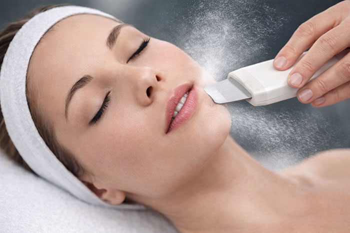 ultrasuoni pulizia viso
